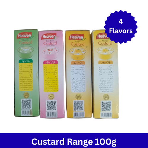 Gold Tree Miller Strawberry Custard Powder 100g | Pakistan