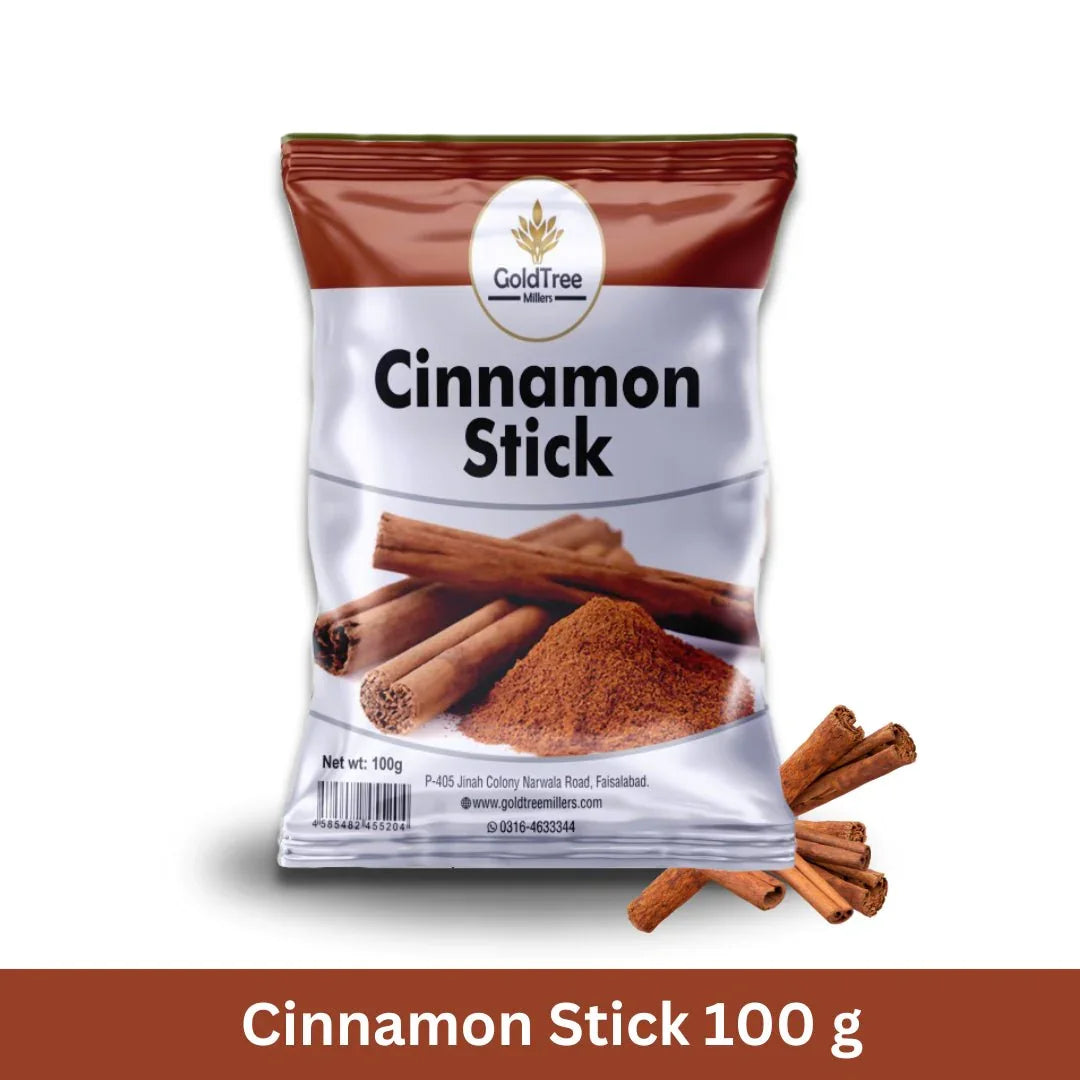 Cinnamon Sticks (dar chinni) 100g - Gold Tree Millers