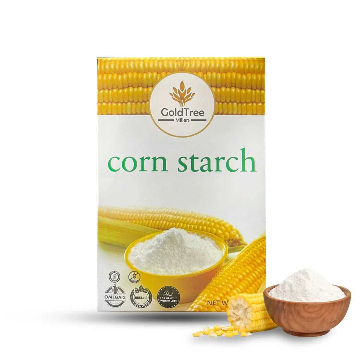 Buy the Best Price Corn Starch 200g Online in Pakistan - Gold Tree Millers