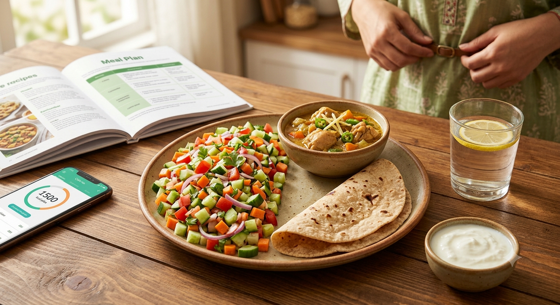 Diet Plan for Weight Loss: The Complete Pakistani Guide (Meal Charts, Calories & Macros)
