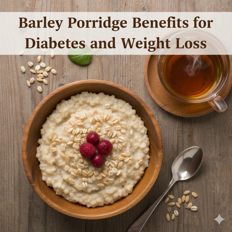 Barley Porridge Benefits for Diabetes and Weight Loss