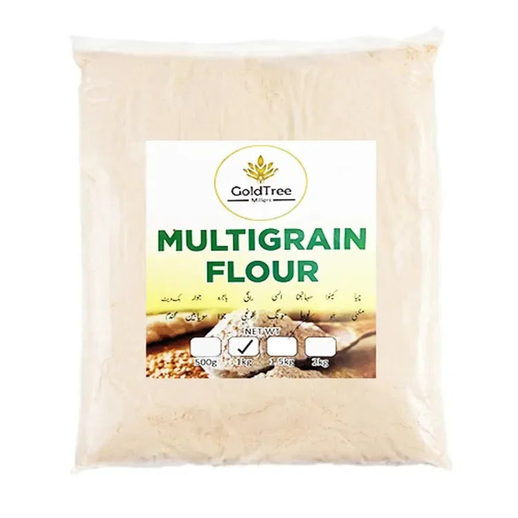 Multi Grain Flour 16 grains 1kg - Gold Tree Millers