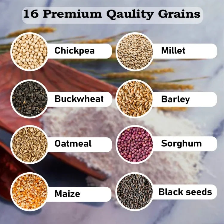 Multi Grain Flour 16 grains 1kg