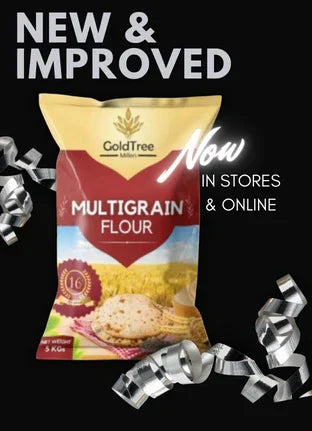 Buy Best Multigrain Flour / Multigrain Atta (16 Grains) 5KG - Order Now - Gold Tree Millers