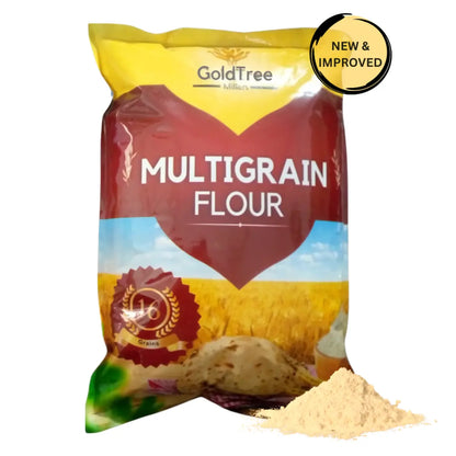 Buy Best Multigrain Flour / Multigrain Atta (16 Grains) 5KG - Order Now