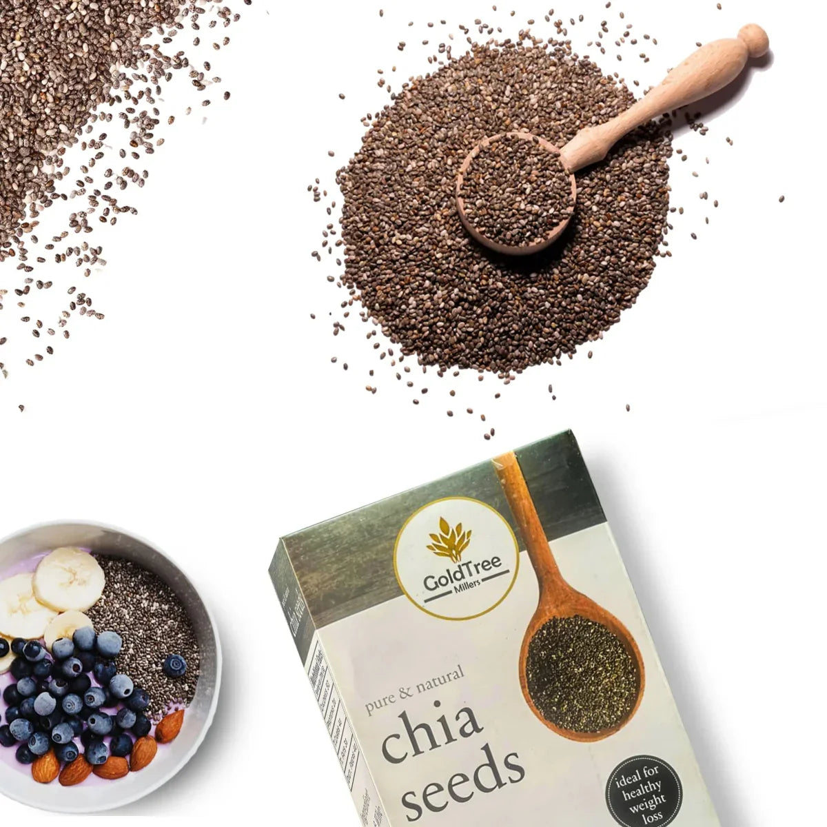 Buy Chia Seeds at Best Price in Pakistan - Order Online Today! - Gold Tree Millers
