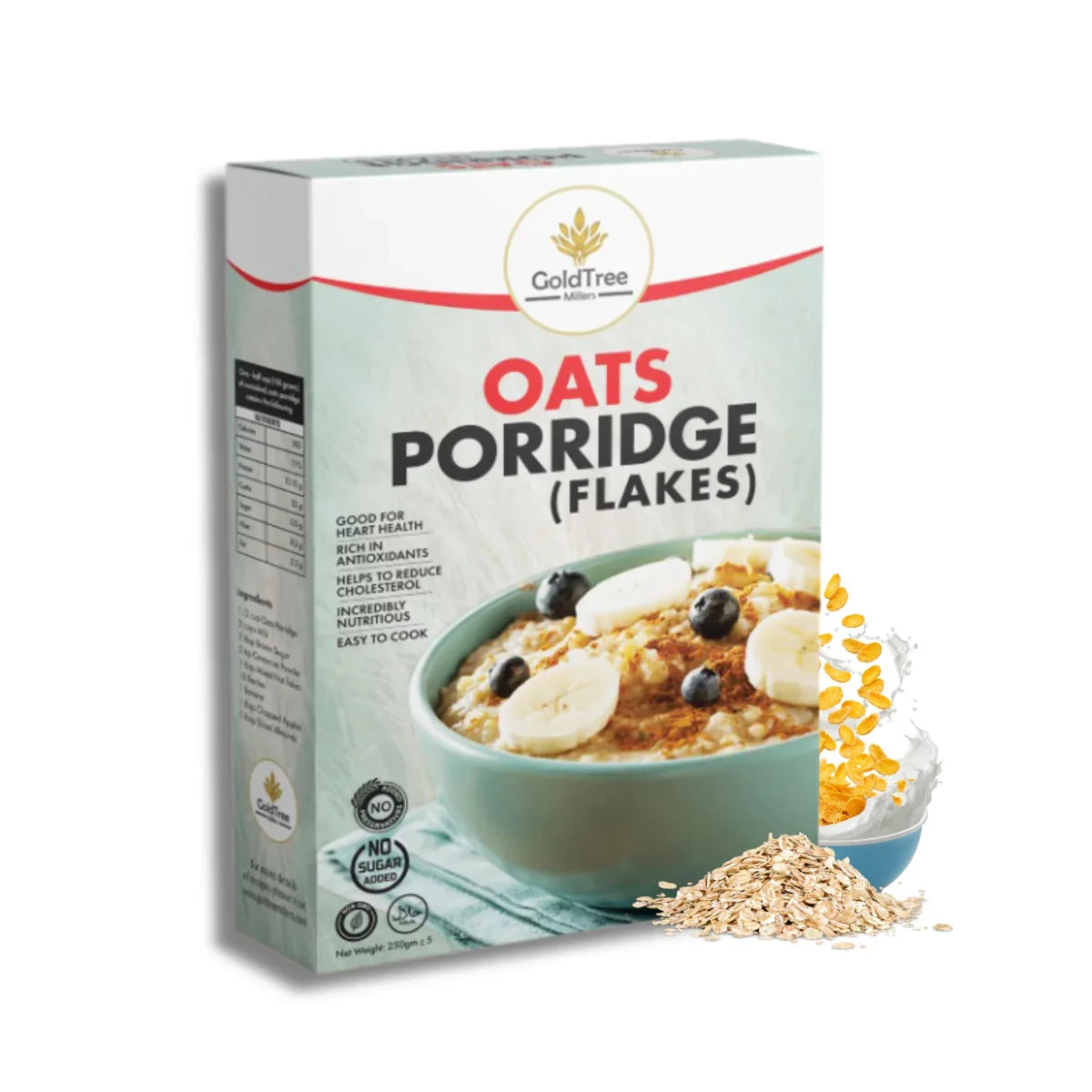Oats Flakes 250g - Gold Tree Millers