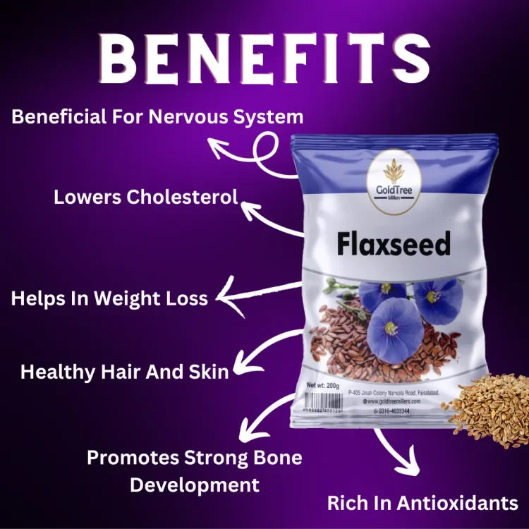 Flax Seeds 200 g (Alsi) Gold Tree Millers - Gold Tree Millers