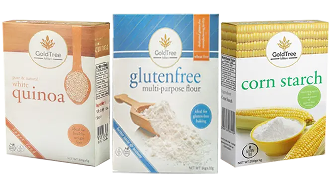 quinoa, glutenfree and corn starch